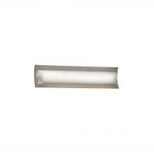 Justice Design Group FSN-8631-WEVE-NCKL - Lineate 22" Linear LED Wall/Bath