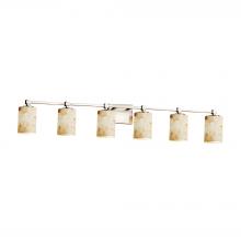 Justice Design Group ALR-8426-10-NCKL-LED6-4200 - Tetra 6-Light LED Bath Bar