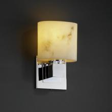 Justice Design Group FAL-8707-30-NCKL - Aero ADA 1-Light Wall Sconce (No Arms)