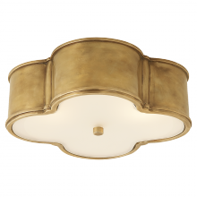 Visual Comfort & Co. Signature Collection AH 4015NB-FG - Basil 17" Flush Mount