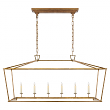 Visual Comfort & Co. Signature Collection CHC 2166GI - Darlana Large Linear Lantern