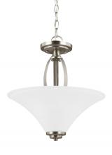 Generation Lighting 7713202EN3-962 - Metcalf Two Light Semi-Flush Convertible Pendant