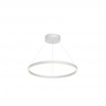 Kuzco Lighting Inc PD87724-WH - Cerchio 24-in White LED Pendant