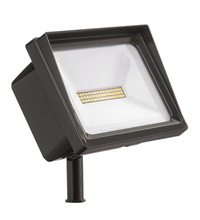 Acuity Brands QTE LED P2 40K 120 THK DDB M6 - FLOOD LL QTE LED P2 40K KNKL BRNZ