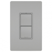 Legrand Radiant RCD33GRYCC6 - radiant? Two Single Pole/3-Way Switches, Gray