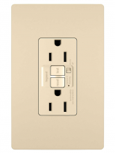 Legrand Radiant 1597TRAI - radiant® Tamper-Resistant 15A Duplex Self-Test GFCI Receptacles with Audible Alarm and SafeLock® Pro