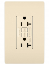 Legrand Radiant 2097TRWRLA - radiant® Tamper-Resistant Weather-Resistant 20A Duplex Self-Test GFCI Receptacles with SafeLock® Pro