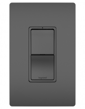 Legrand Radiant RCD33BK - radiant® Two Single Pole/3-Way Switches, Black