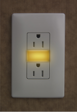 Legrand Radiant NTL885TRAMBERW - radiant? 15A Tamper-Resistant Outlet with Amber LED Night Light (6 pack)