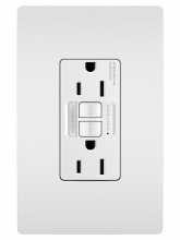 Legrand Radiant 1597NTLTRWCCD4 - radiant? Tamper-Resistant 15A Duplex Self-Test GFCI Receptacles with SafeLock? Protection and Night (4 pack)