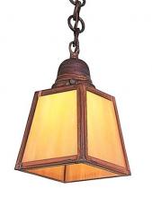 Arroyo Craftsman AH-1EWO-S - a-line shade pendant without overlay (empty)