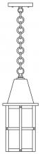 Arroyo Craftsman HH-6OF-P - 6" hartford  pendant