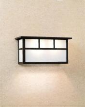 Arroyo Craftsman HS-14SDTOF-RB - 14" huntington short body sconce with double t-bar overlay