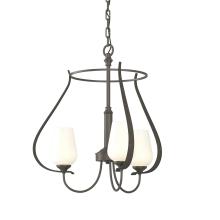 Hubbardton Forge 103047-SKT-07-GG0303 - Flora 3 Arm Chandelier