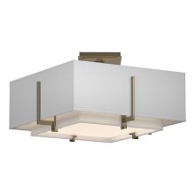 Hubbardton Forge 126507-SKT-84-SF1205-SJ1605 - Exos Square Small Double Shade Semi-Flush