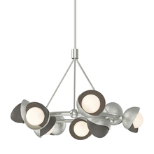 Hubbardton Forge 131068-SKT-MULT-85-07-GG0711 - Brooklyn 9-Light Double Shade Ring Pendant