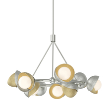 Hubbardton Forge 131068-SKT-MULT-85-86-GG0711 - Brooklyn 9-Light Double Shade Ring Pendant