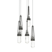 Hubbardton Forge 131120-SKT-LONG-20-YJ0434 - Link 5-Light Blown Glass Pendant