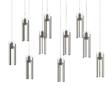 Hubbardton Forge 131204-SKT-LONG-20-ZM0065 - Exos Glass 10-Light Pendant