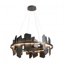 Hubbardton Forge 139665-LED-STND-20-SL - Ardesia Circular LED Pendant