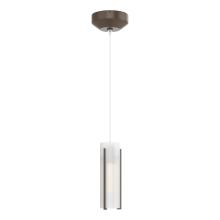 Hubbardton Forge 161180-SKT-STND-05-GG0065 - Exos Glass Low Voltage Mini Pendant