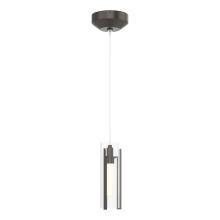 Hubbardton Forge 161180-SKT-STND-14-ZM0065 - Exos Glass Low Voltage Mini Pendant