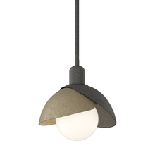 Hubbardton Forge 181183-SKT-MULT-20-84 - Brooklyn Double Shade Mini Pendant