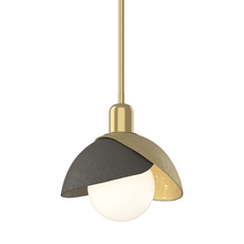 Hubbardton Forge 181183-SKT-MULT-86-07 - Brooklyn Double Shade Mini Pendant