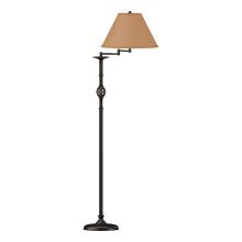 Hubbardton Forge 242160-SKT-14-SB1655 - Twist Basket Swing Arm Floor Lamp