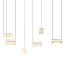 Hubbardton Forge 401349-LED-STND-86-ZM0562 - Stacks 6-Light LED Pendant