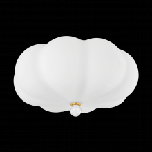 Mitzi by Hudson Valley Lighting H1044502-AGB - Demille Flush Mount