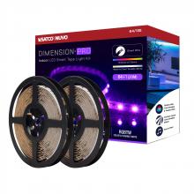 Nuvo 64/135 - Dimension Pro; Tape light strip; 64 ft.; Hi-Output; RGB plus Tunable White; J-Box connection;