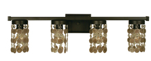 Framburg 4364 FB - 4-Light French Brass Naomi Sconce