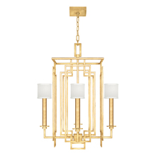 Fine Art Handcrafted Lighting 889040-SF31 - Cienfuegos 24"W Square Chandelier